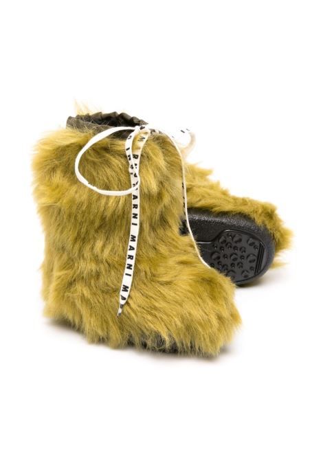 Stivali in finta pelliccia MARNI KIDS | 753713